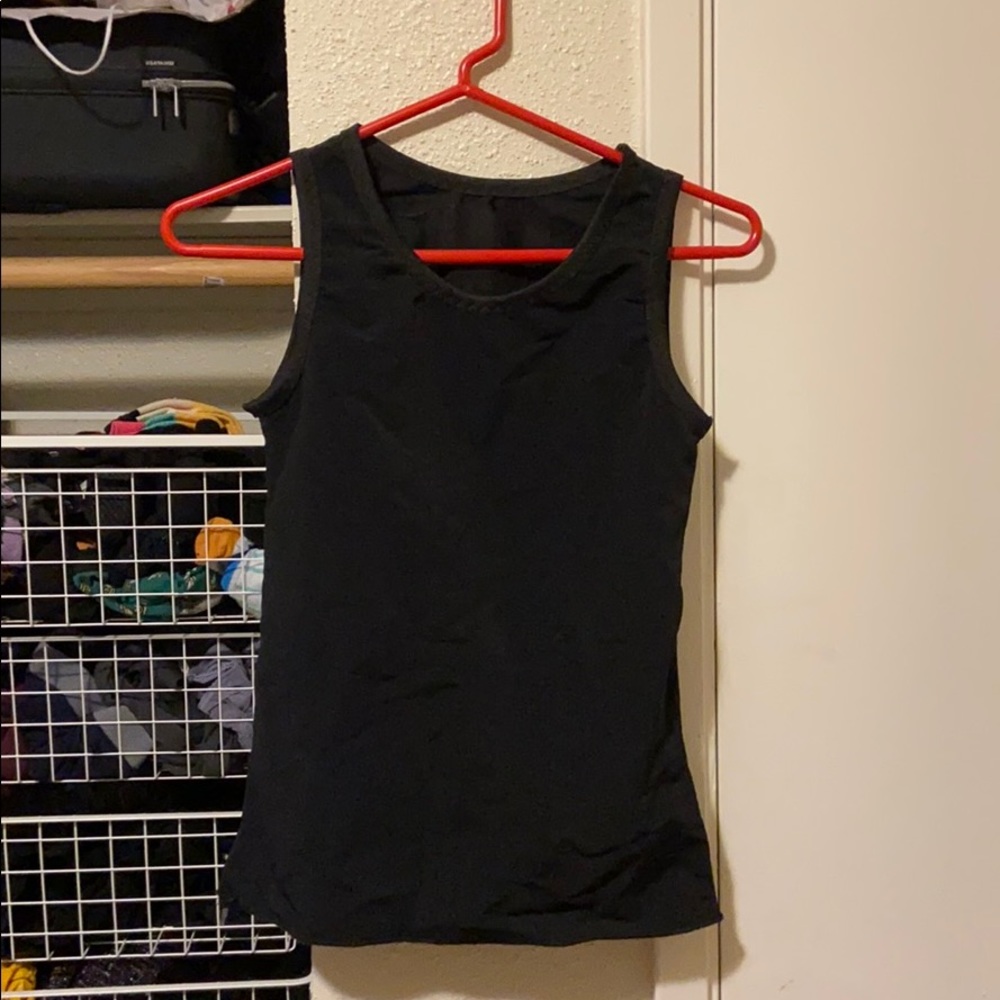 Black chest binder